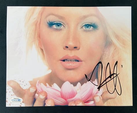 christina aguilera signature.